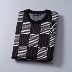 Autumn and winter new round neck pullover sweater