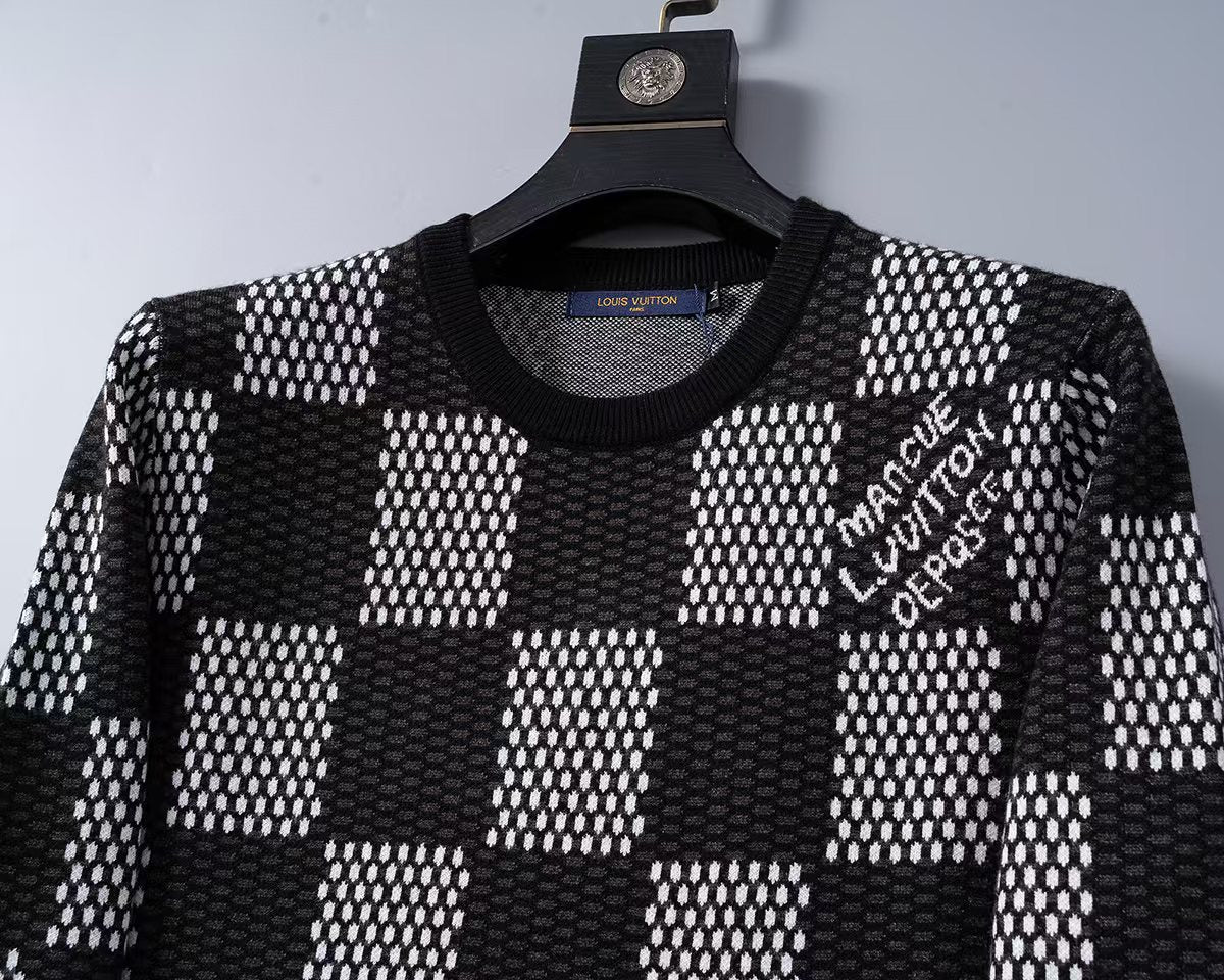 Autumn and winter new round neck pullover sweater
