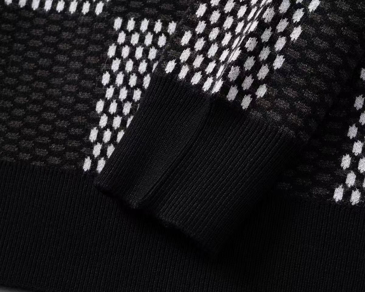 Autumn and winter new round neck pullover sweater