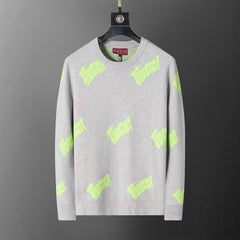 Autumn and winter new round neck pullover sweater