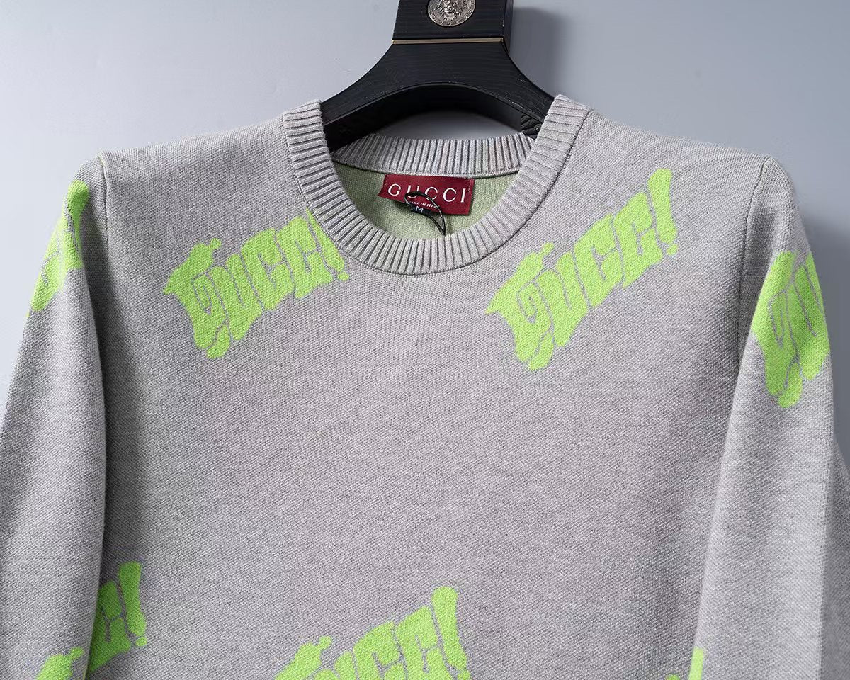 Autumn and winter new round neck pullover sweater
