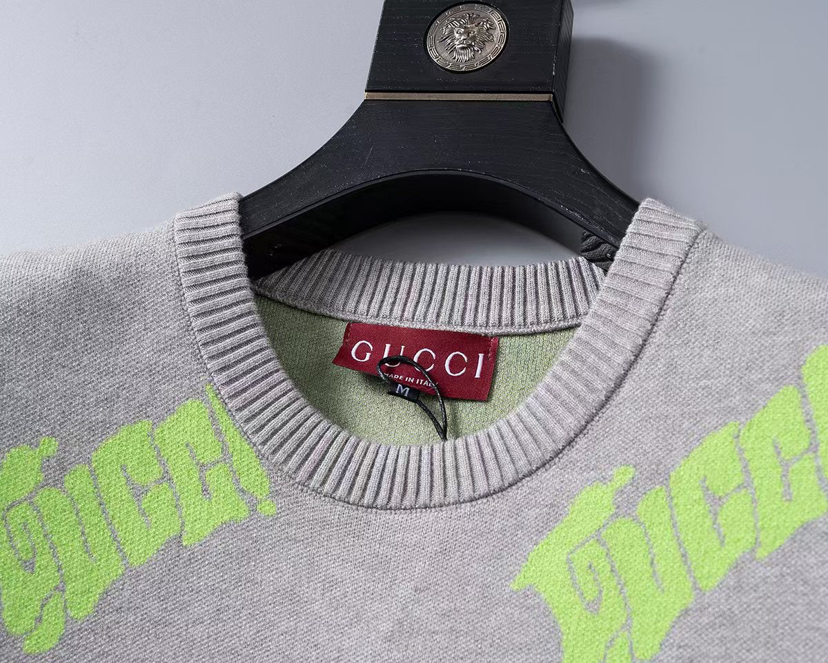 Autumn and winter new round neck pullover sweater