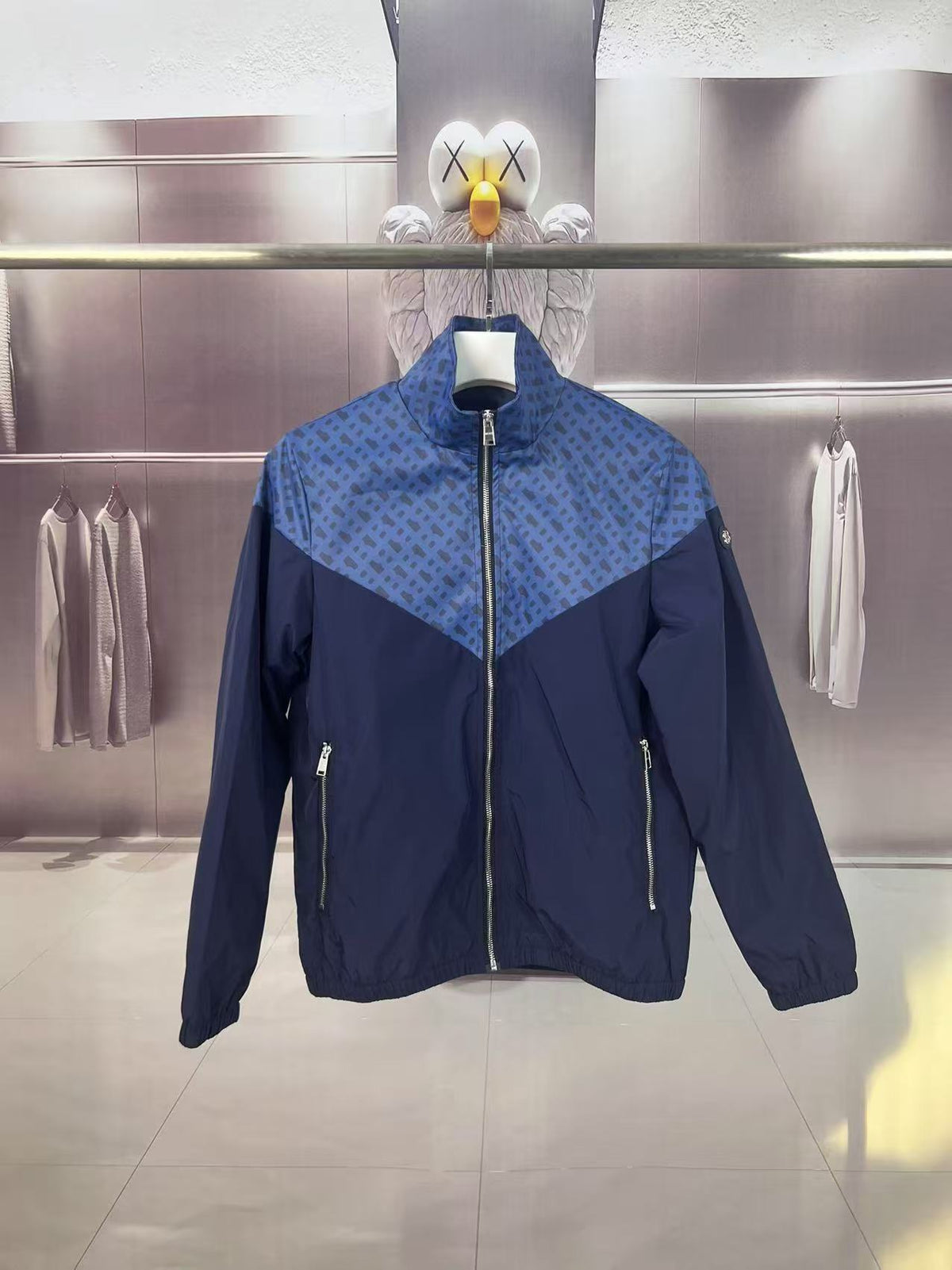 New autumn and winter standing collar windbreaker jacket