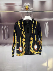 New autumn and winter hooded trench coat jacket