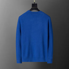 Autumn and winter new round neck pullover sweater