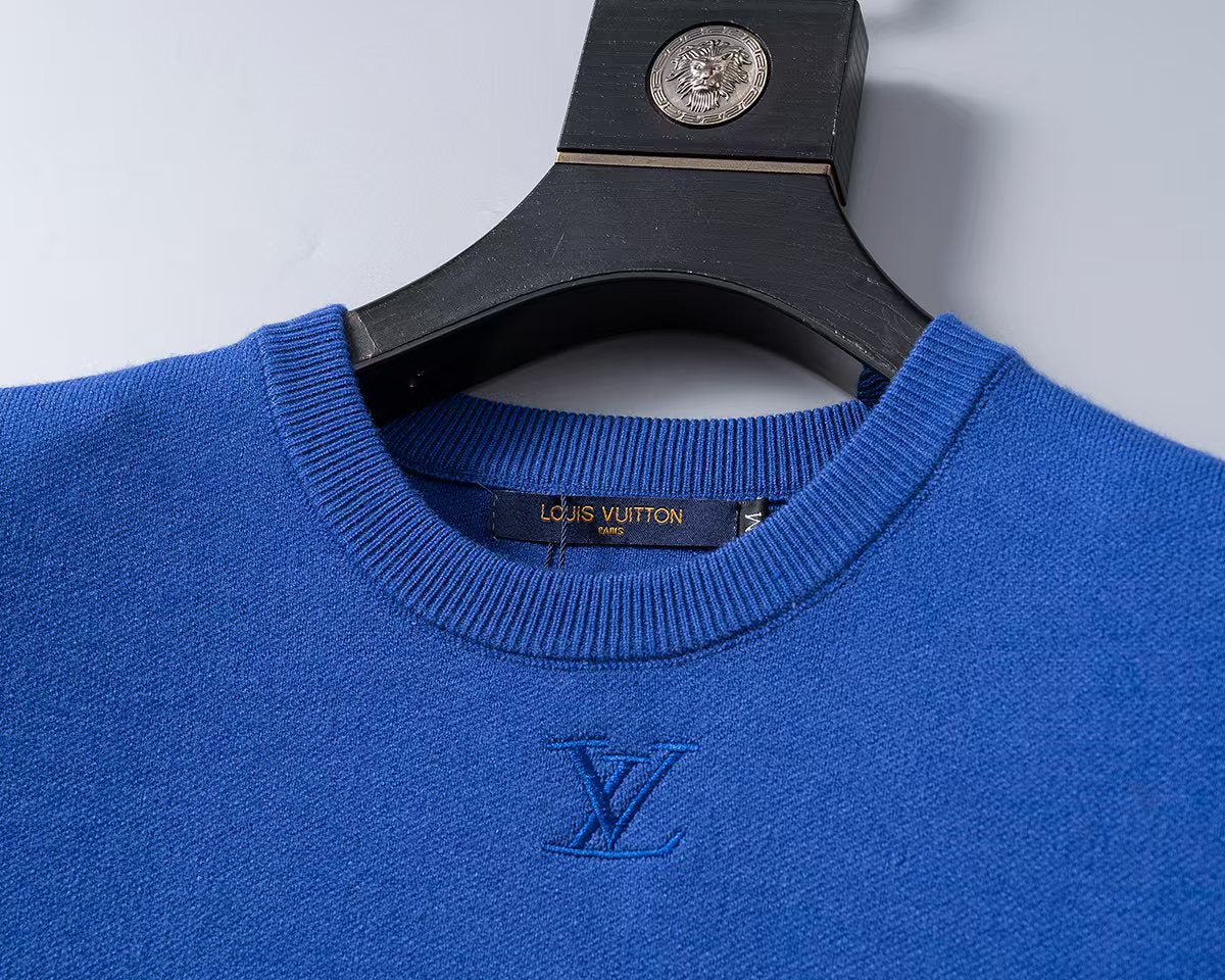 Autumn and winter new round neck pullover sweater