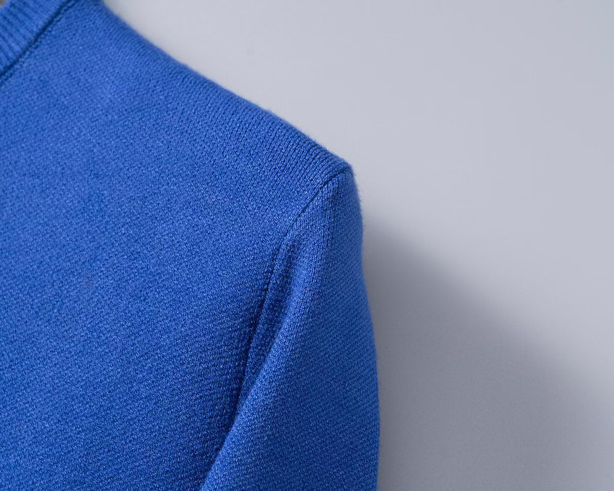 Autumn and winter new round neck pullover sweater