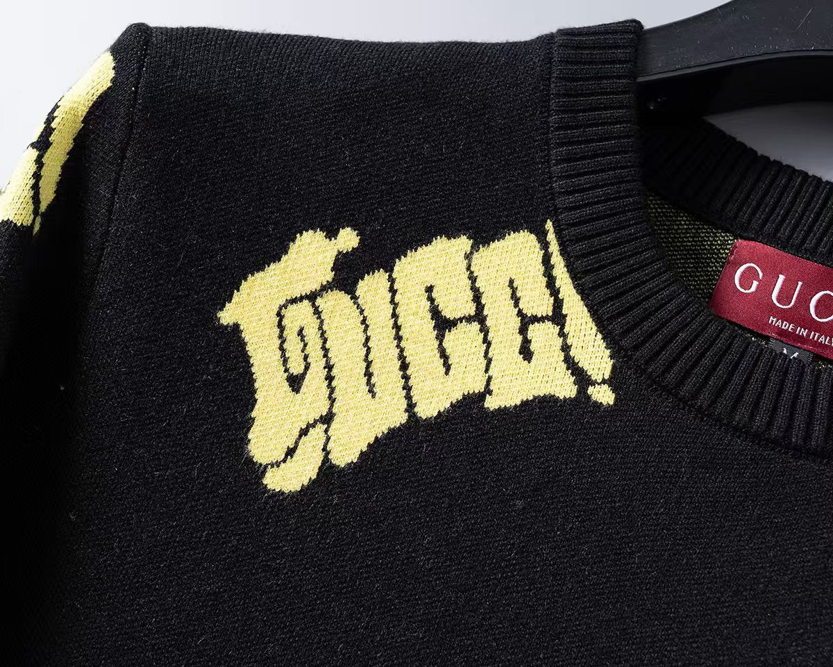 Autumn and winter new round neck pullover sweater1
