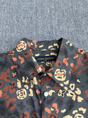 Flower short sleeved shirt