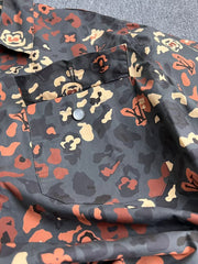 Flower short sleeved shirt