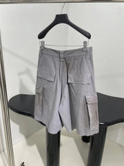 New structural splicing workwear pants