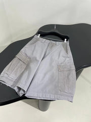 New structural splicing workwear pants