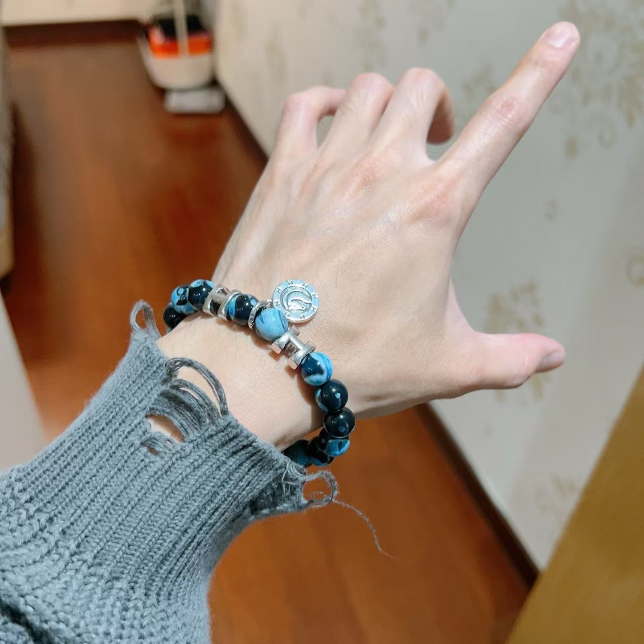 Agate stone bracelet for both men and women