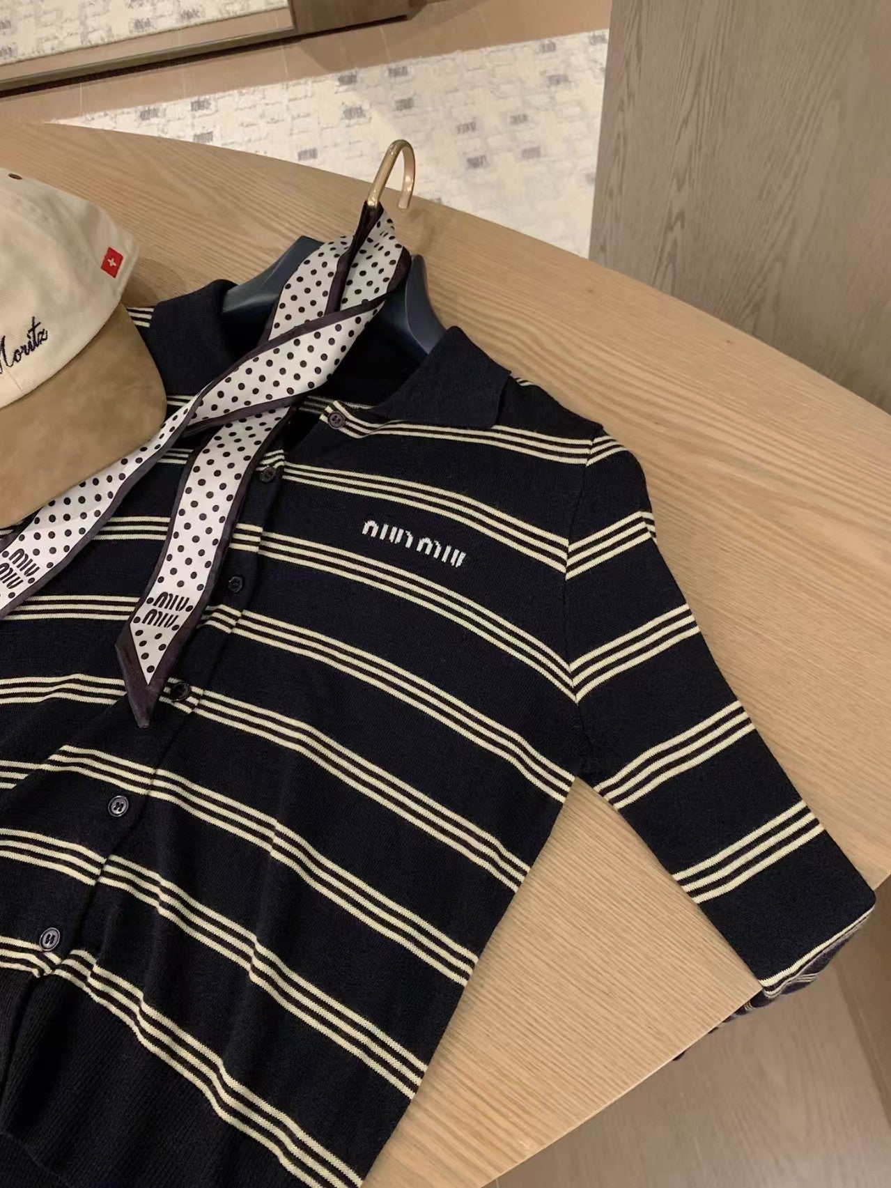 Striped cardigan