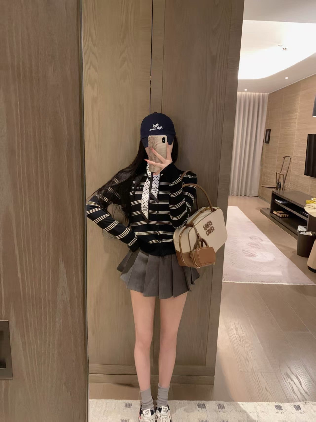 Striped cardigan