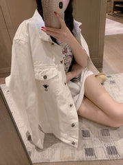 Little Bee Flower Cowboy Coat