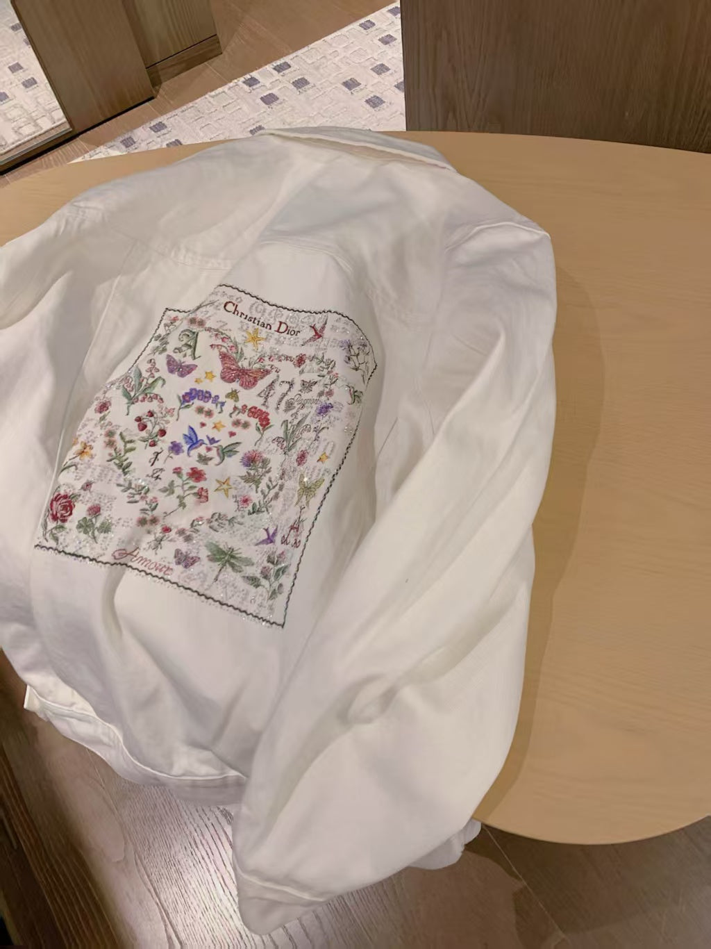 Little Bee Flower Cowboy Coat
