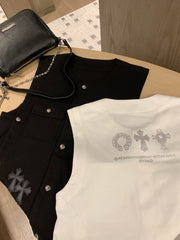 Hot stamping vest