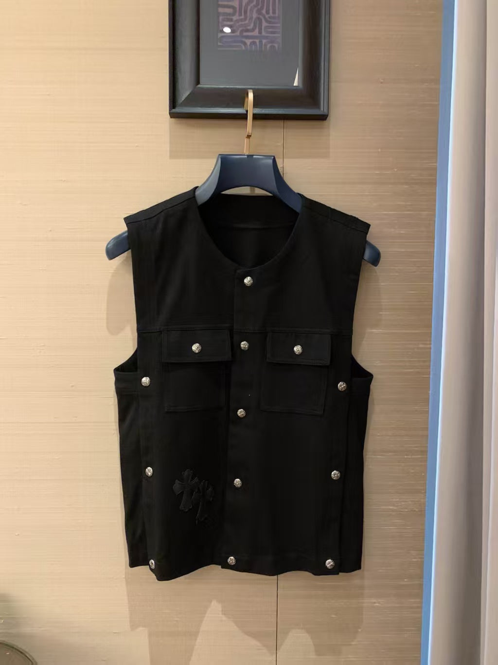 Hot stamping vest