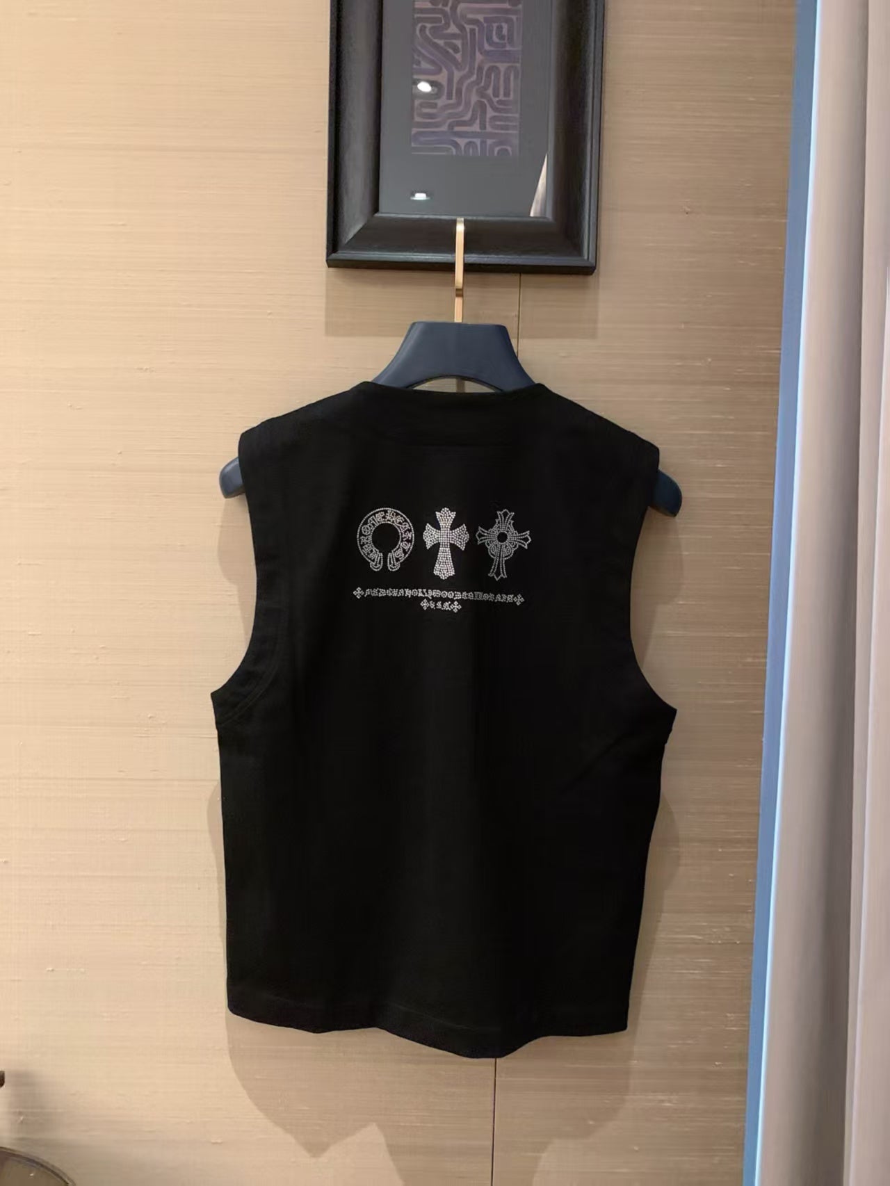 Hot stamping vest