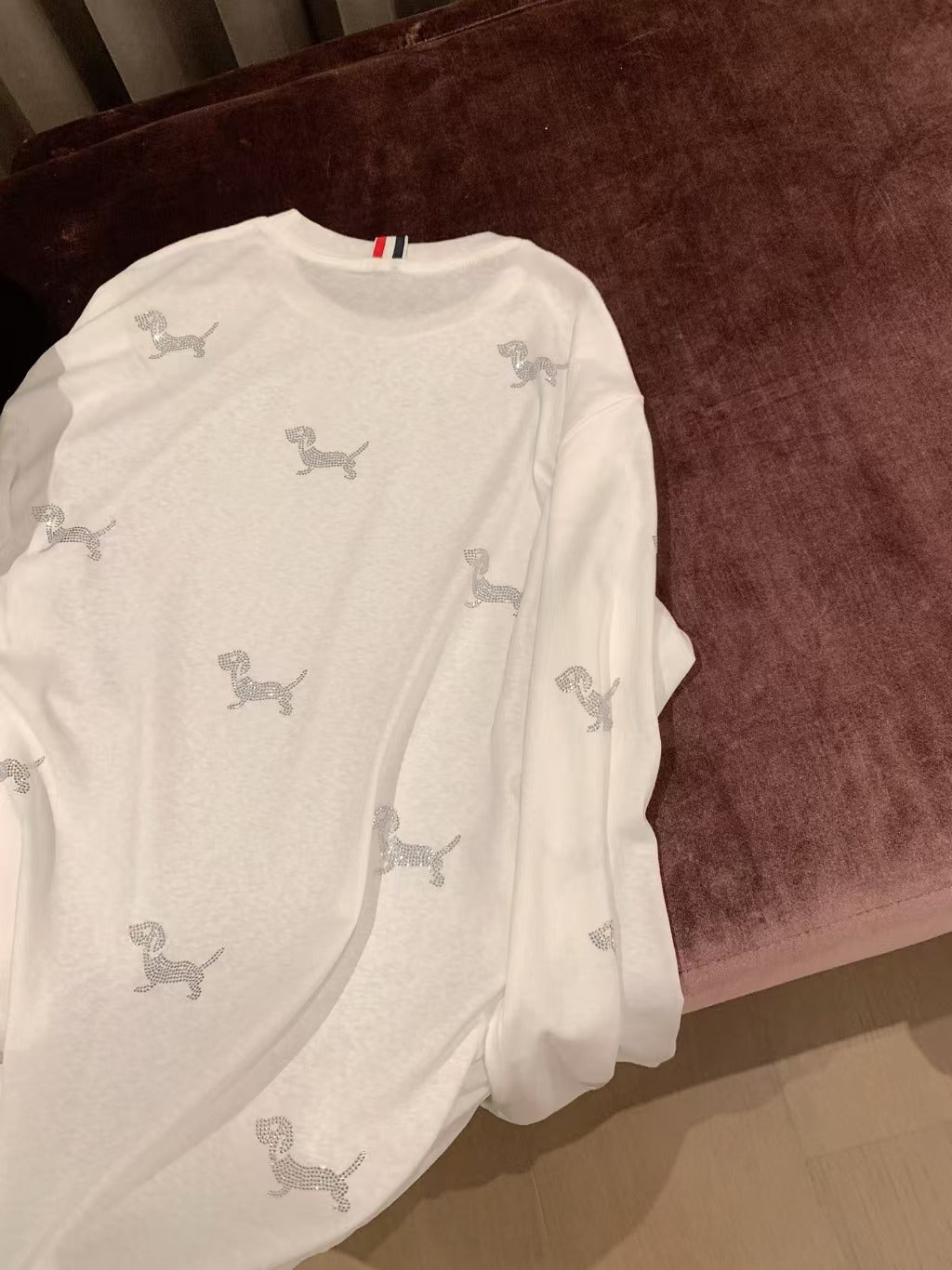 Hot Diamond Puppy with Four Bars, Length T