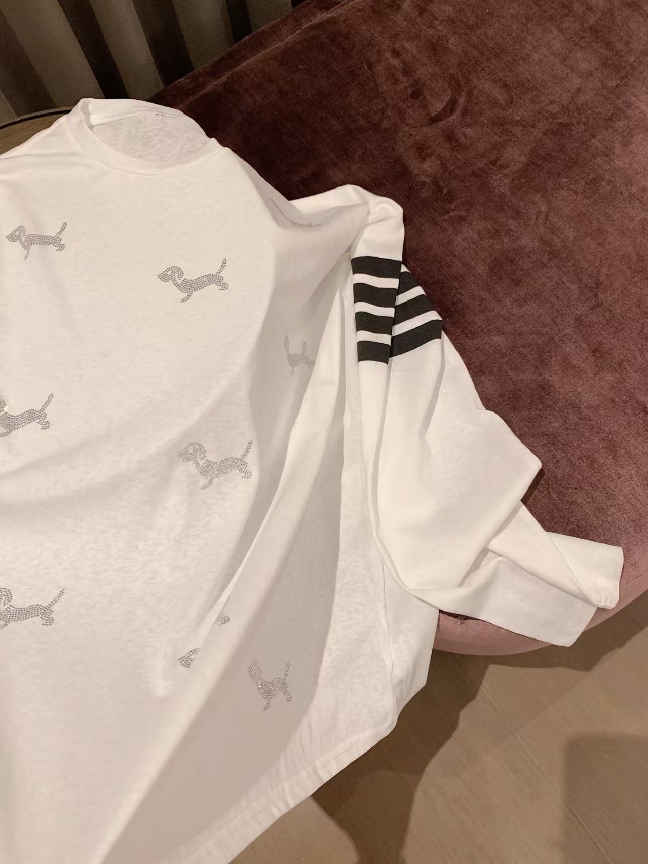 Hot Diamond Puppy with Four Bars, Length T