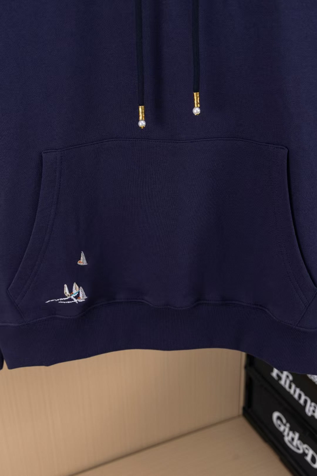 New sailboat hooded sweatshirt