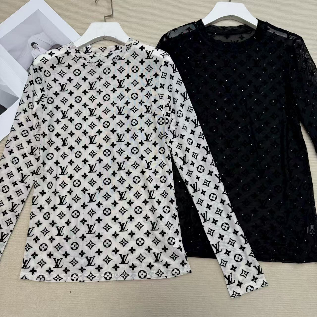 Perspective mesh top