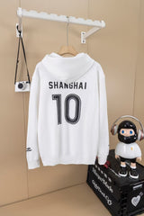 Cardigan hooded jacket