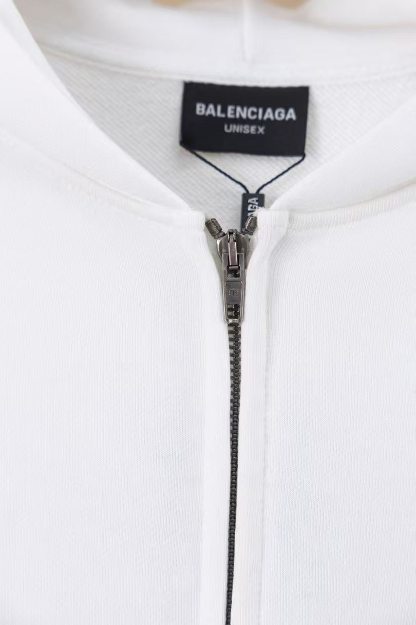 Cardigan hooded jacket