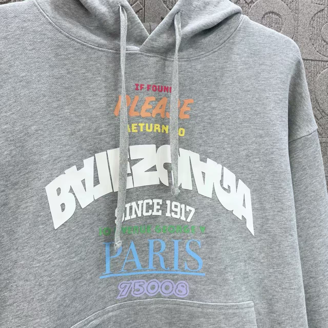 Classic color reverse letter printing technique
