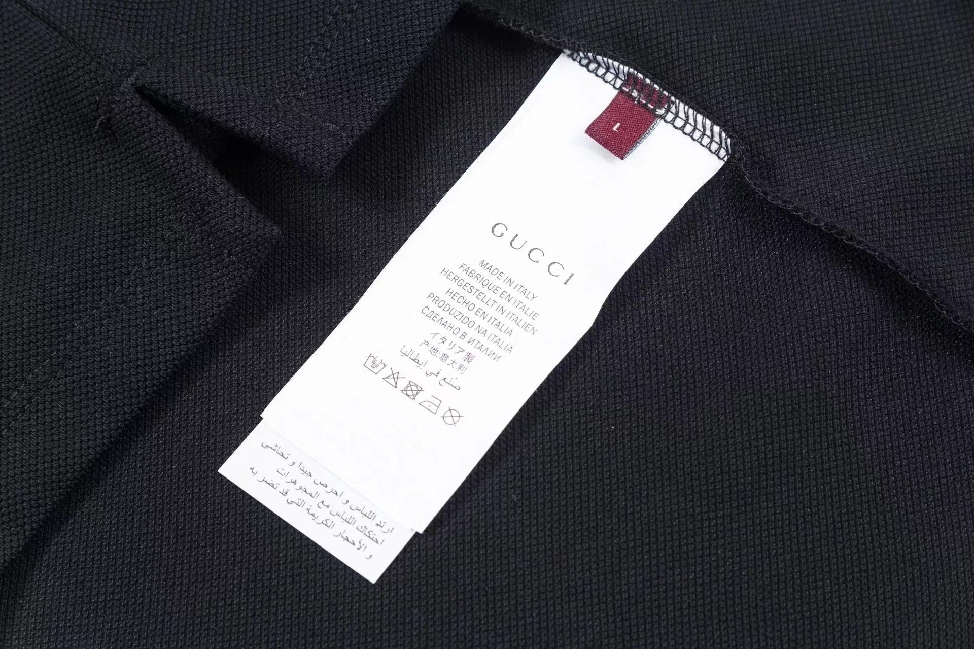 Collar polo shirt