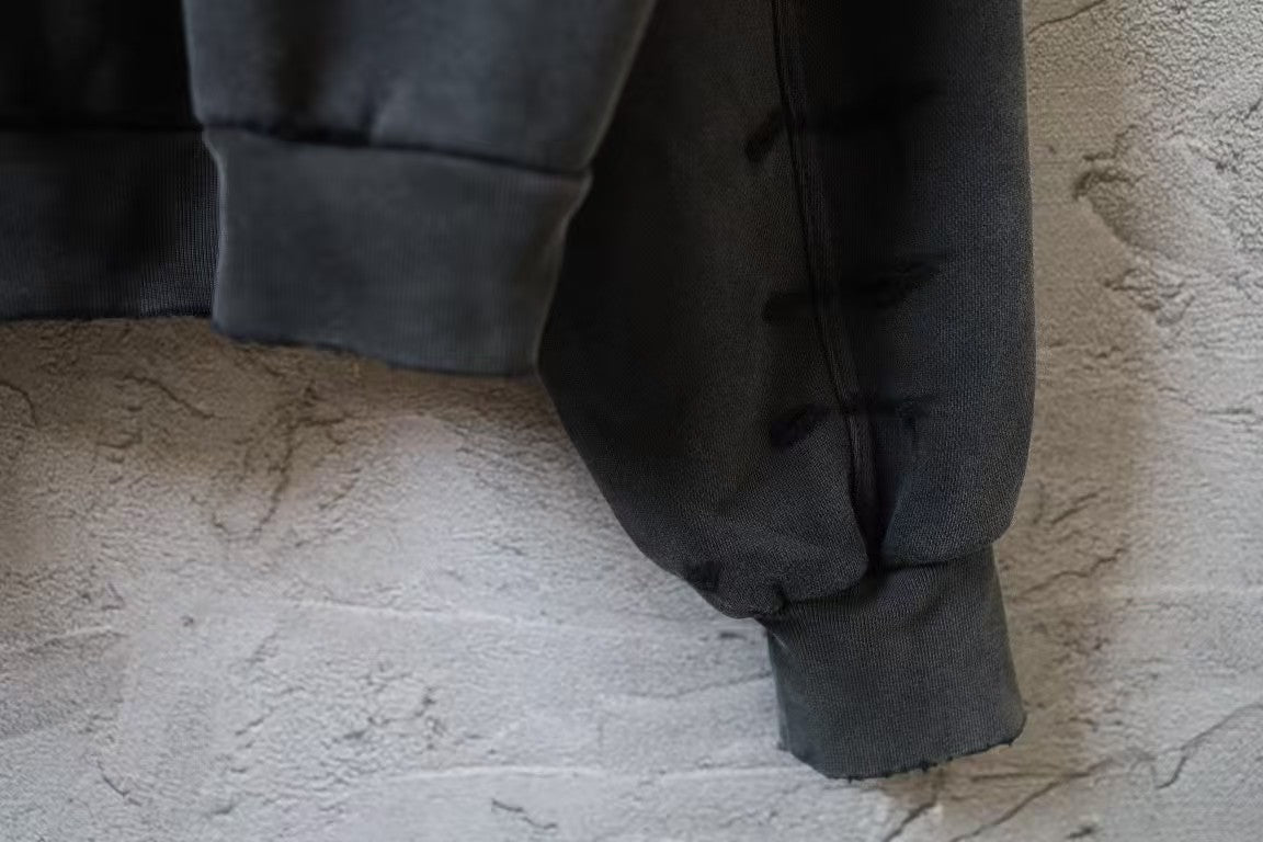 Washed and worn hoodies