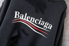 Washed and worn hoodies