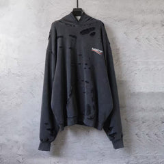 Washed and worn hoodies