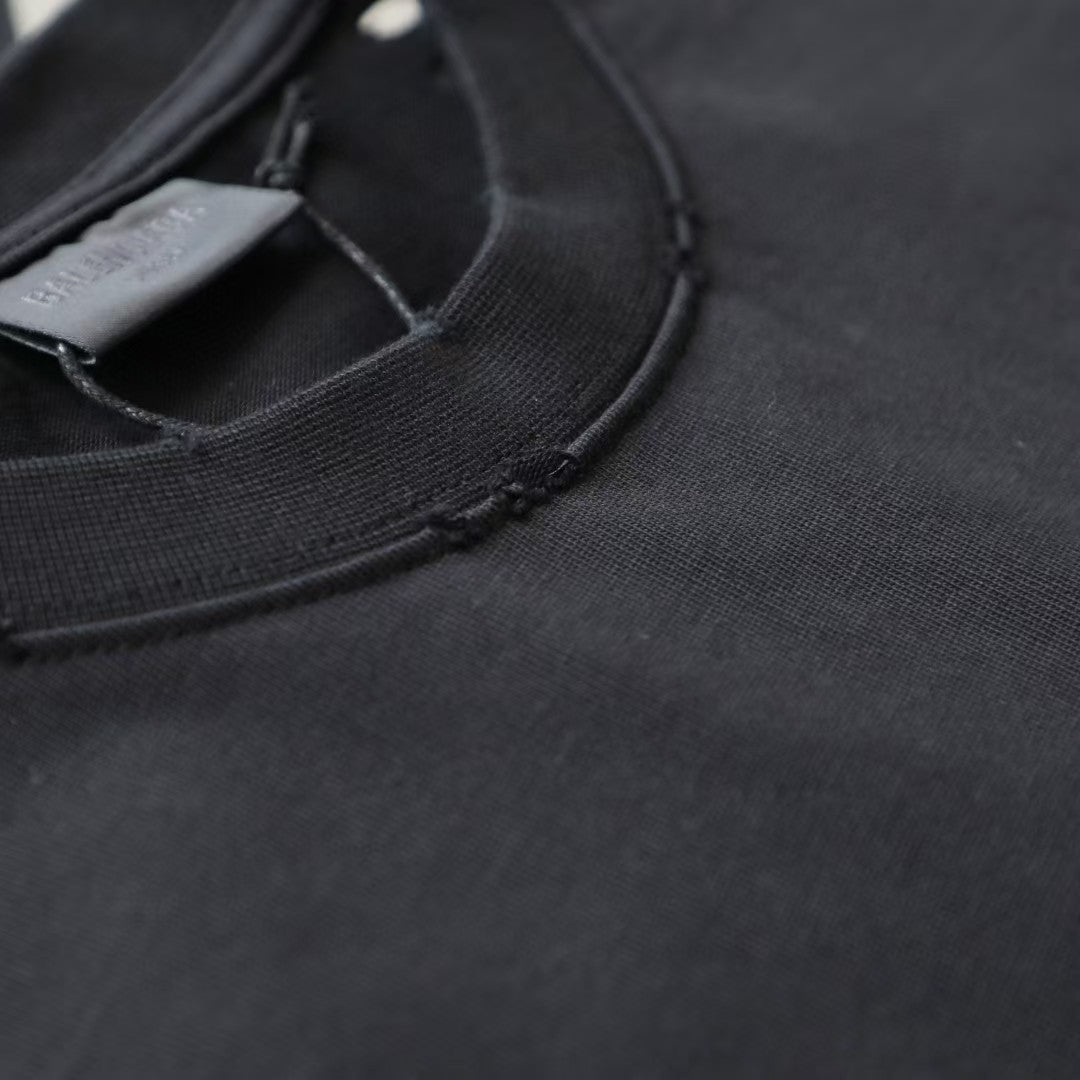 Perforated long sleeves
