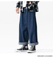 Casual Bigfoot Straight Leg Pants Wide Leg Jeans