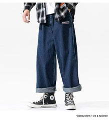 Casual Bigfoot Straight Leg Pants Wide Leg Jeans