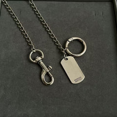 Necklace keychain (dual-use)