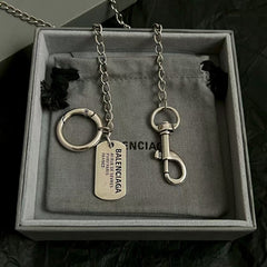 Necklace keychain (dual-use)