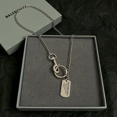 Necklace keychain (dual-use)