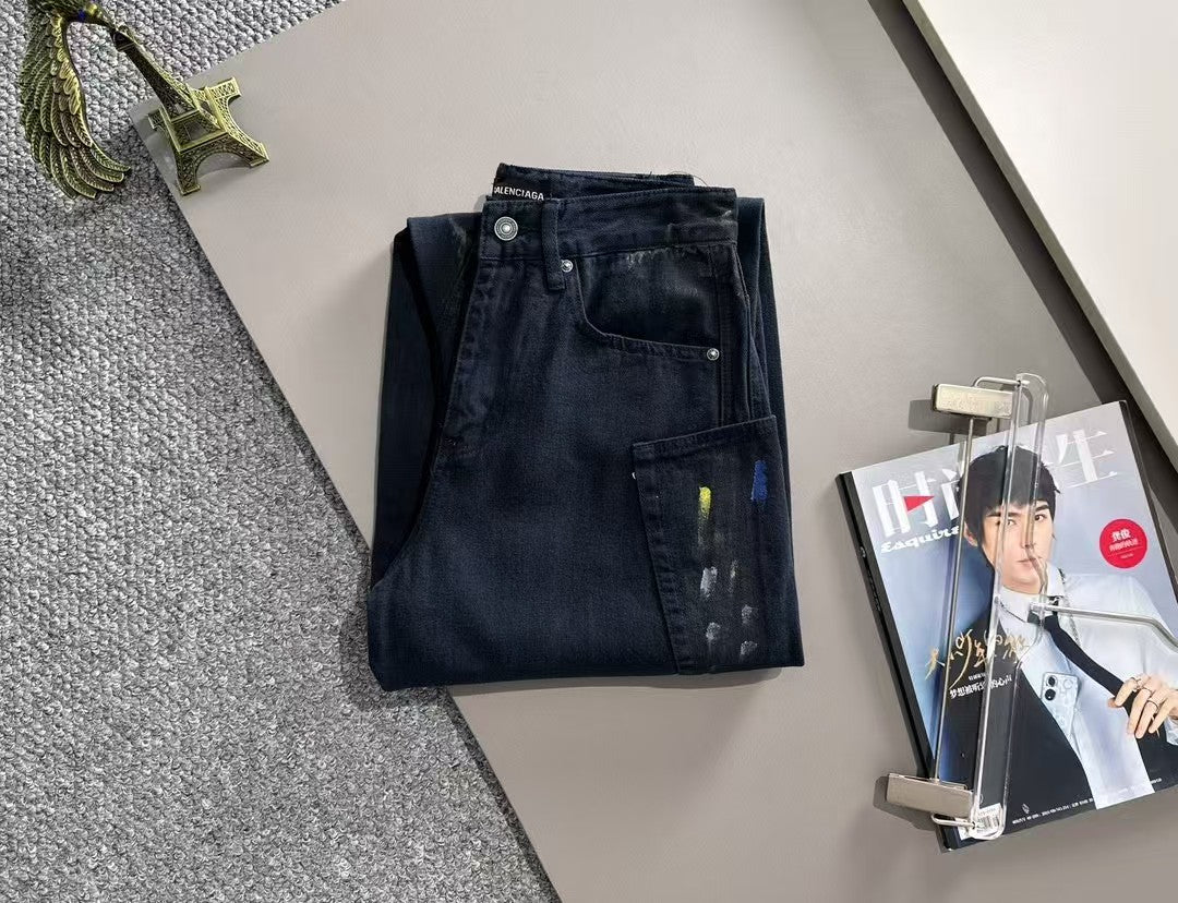 2025 Four Seasons Classic Jeans Straight Pants