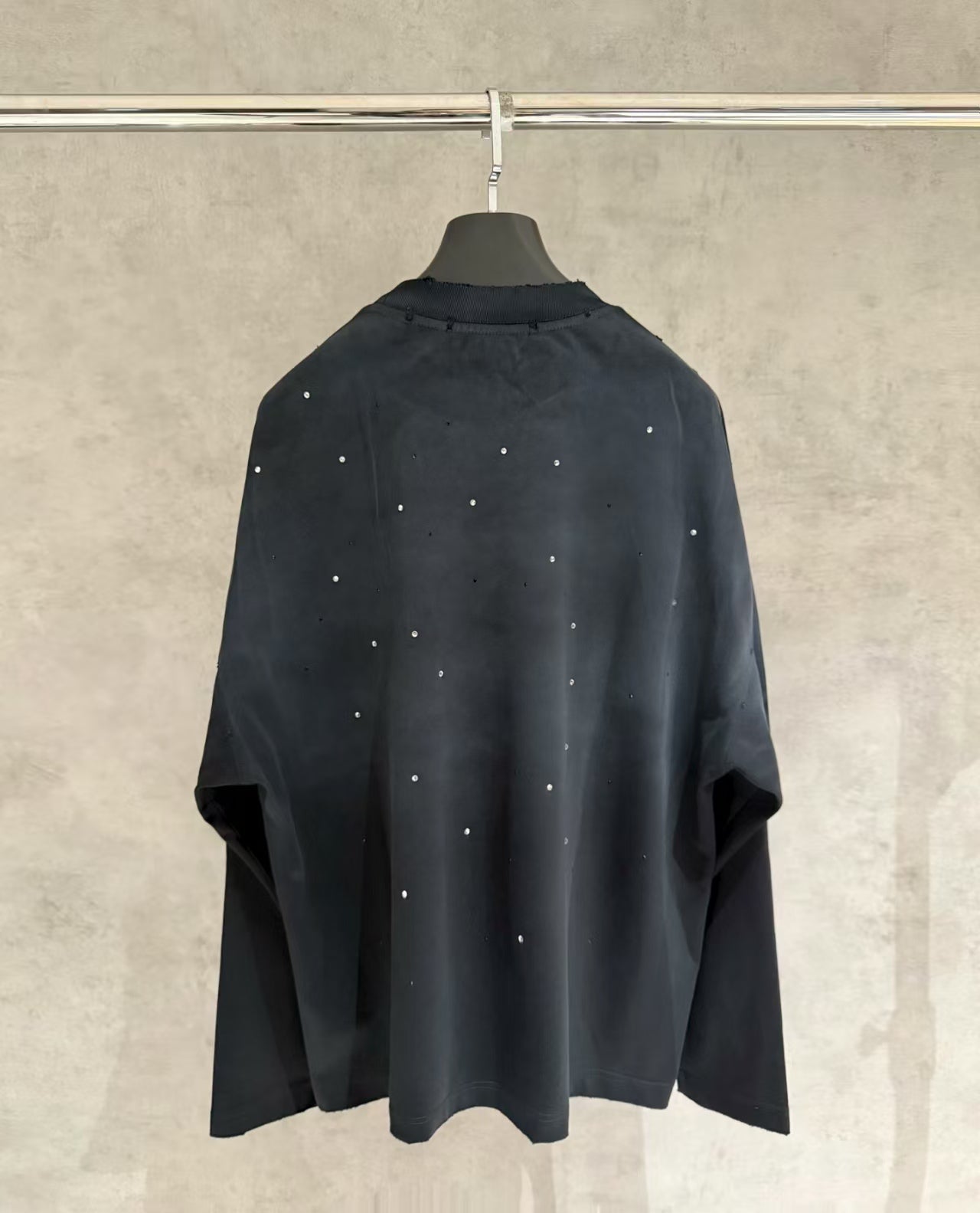 New 3D embroidered long sleeved sweatshirt T-shirt