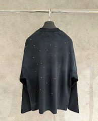 New 3D embroidered long sleeved sweatshirt T-shirt