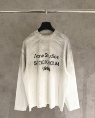 New 3D embroidered long sleeved sweatshirt T-shirt