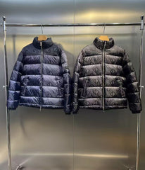 Leng grid down jacket