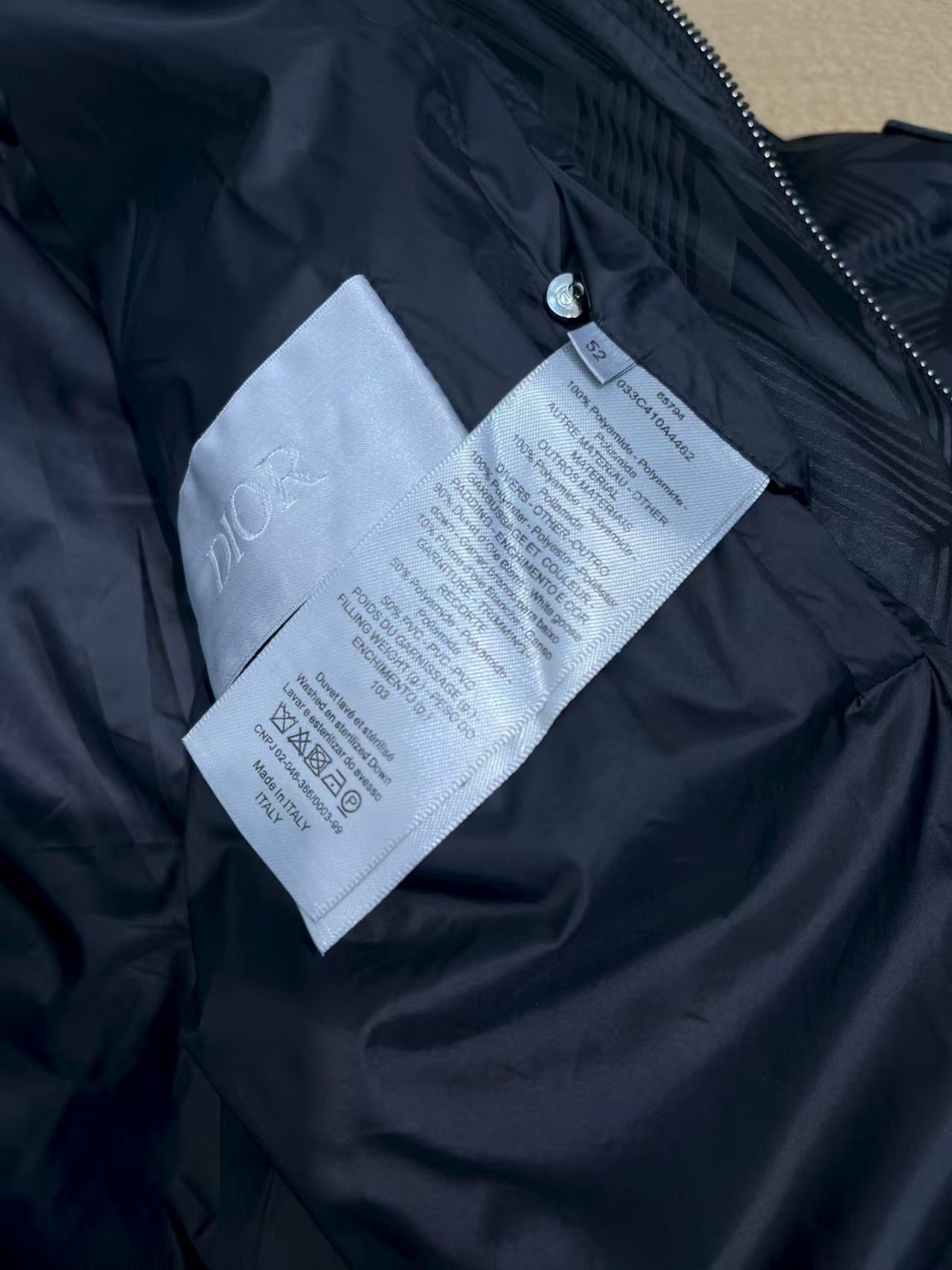 Leng grid down jacket