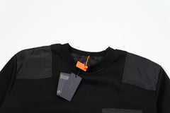 Pocket triangular sweatshirt
