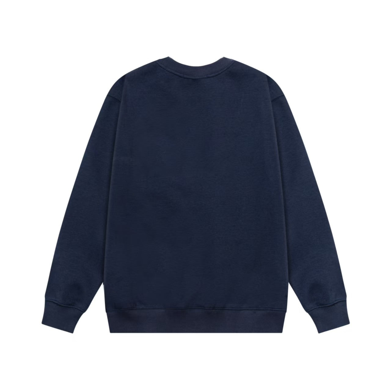 New embroidered round neck hoodie