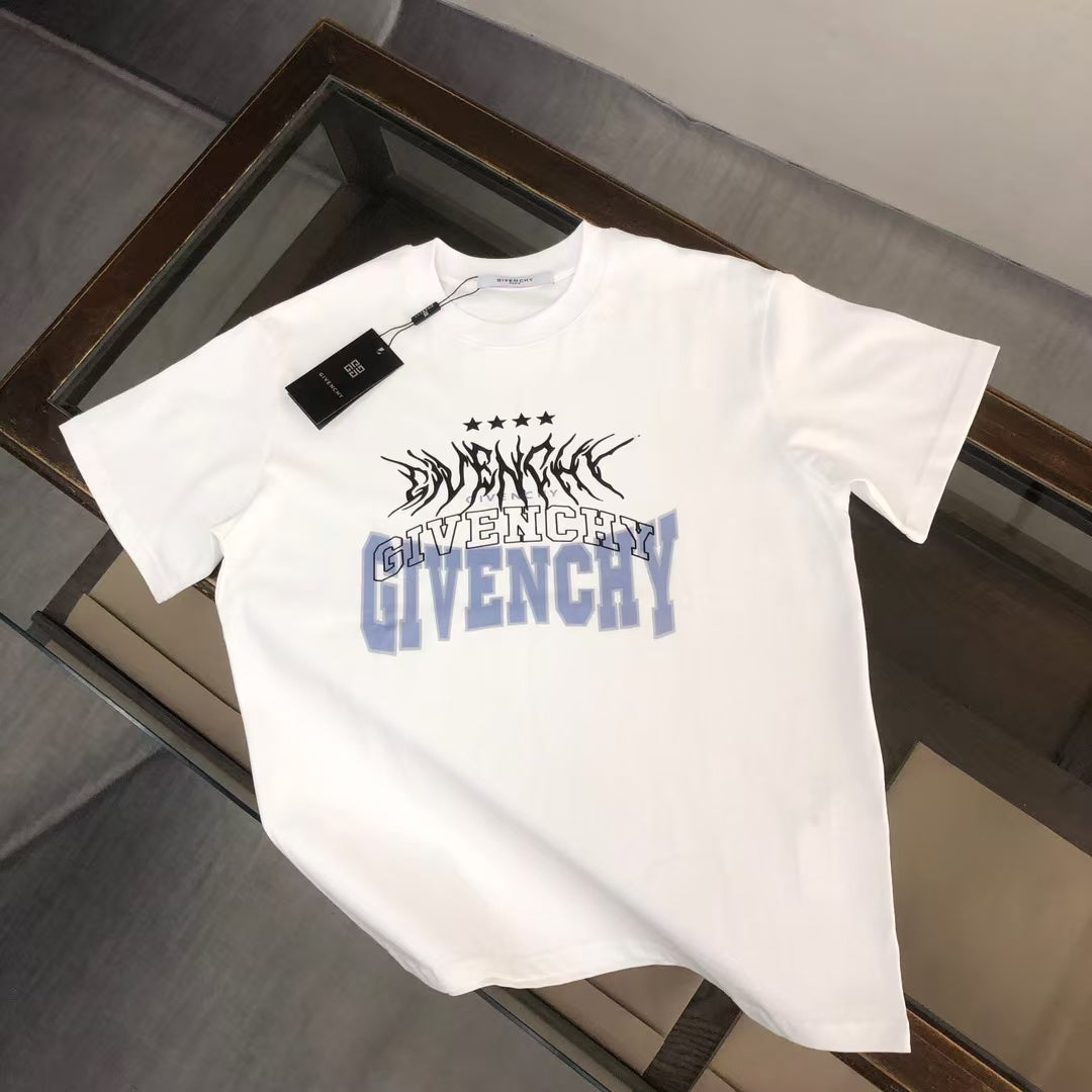 Summer round neck short sleeved T-shirt